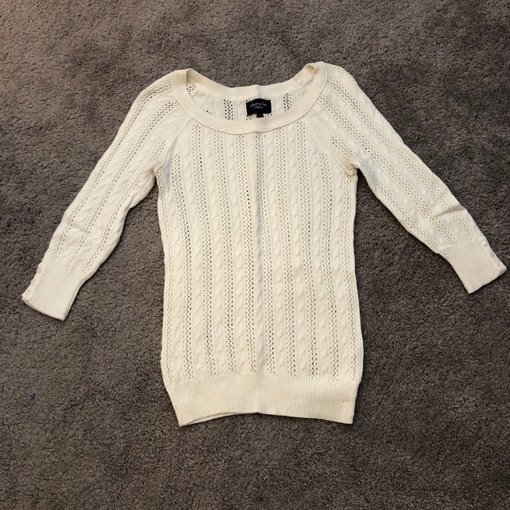 American Eagle Outfitters Cable Knit Sweater